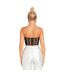 Haut Style Corset Motif/style Strass Femme Noir Missy Empire-2