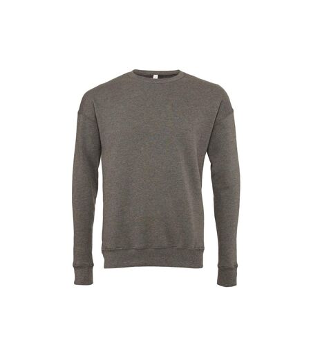 Bella + Canvas Unisex Adult Fleece Drop Shoulder Sweatshirt (Gray Heather) - UTRW7841