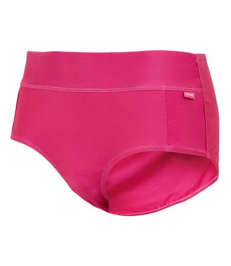 Womens/ladies paloma plain swim briefs pink fusion Regatta