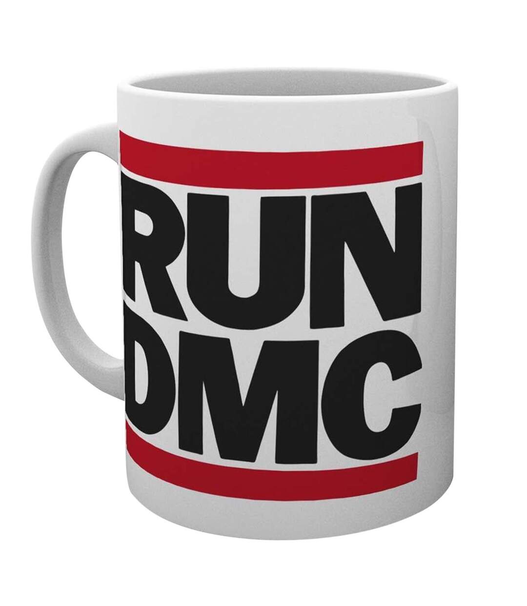 Run DMC Tasse avec logo (Blanc/Noir/Rouge) (Taille unique) - UTPM2070