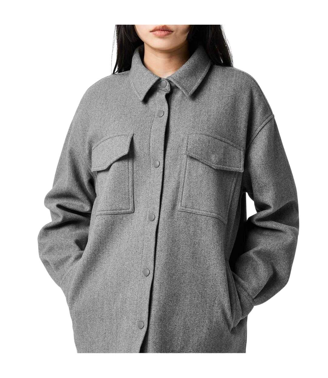 Veste-chemise Femme Anthracite Jack Wills-4