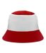 Bob Motif/style Contrasté Rangers Rouge Blanc Fan Originals-1