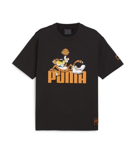 T-shirt Noir/Orange Homme Puma Hoops X Cheetos - L