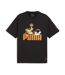 T-shirt Noir/Orange Homme Puma Hoops X Cheetos - L-1