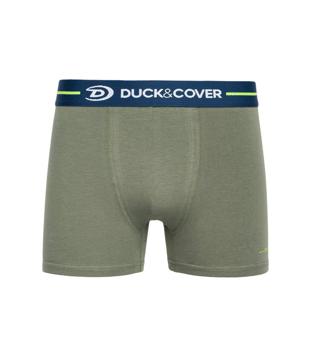 Pack Of 3  Mens Amero Boxer Shorts  Green Blue Grey Duck And Cover-4