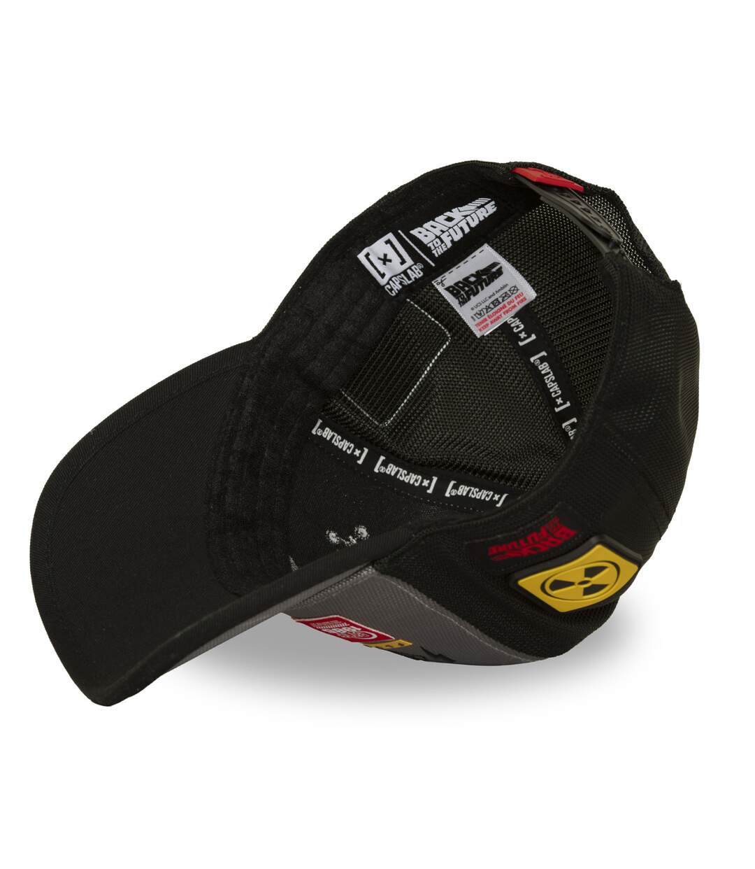 Casquette trucker premium canva avec filet Back to the future Capslab-5