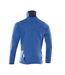 Mens Accelerate Knitted Jacket Azure Blue Dark Navy Mascot-2