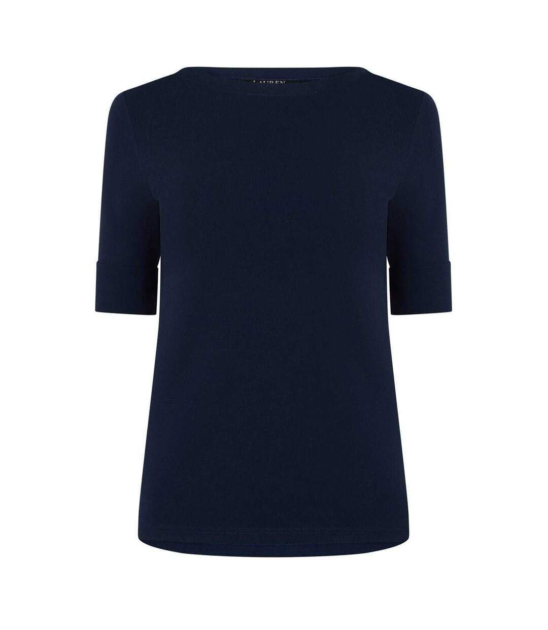 Womens/ladies Lauren Judy T-shirt Navy Ralph Lauren-3