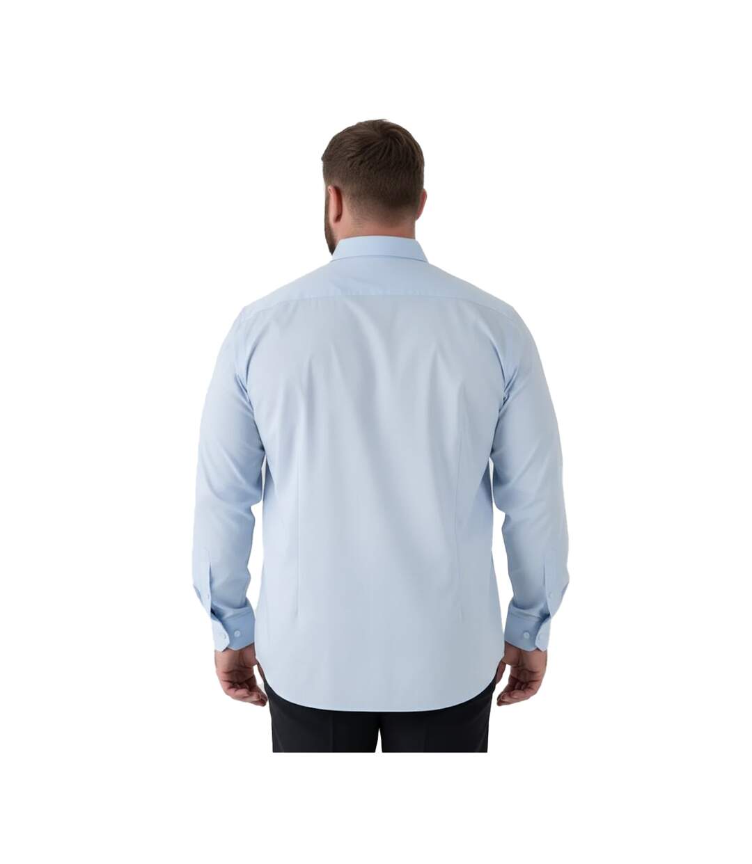 Chemise Oliver D555 Homme Bleu Ciel Duke-2