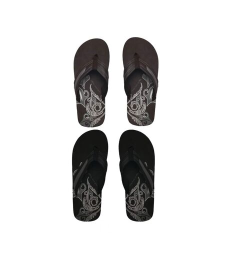 Tongs Homme Lot de 2