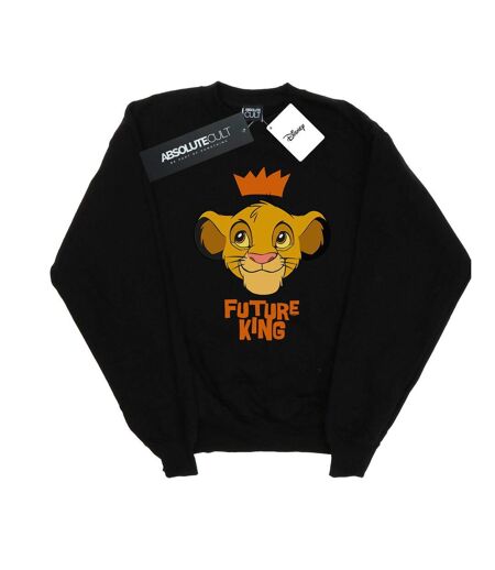 Disney Sweat-shirt Womens/Ladies The Lion King Simba Future King (Noir) - UTBI22300