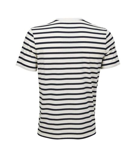T-shirt Legend Adulte Blanc Cassé Bleu Marine SOLS