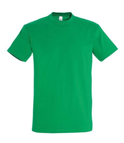 T-shirt manches courtes - Mixte - 11500 - vert prairie