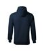 Sweat À Capuche Cape Homme Bleu Marine Malfini-2