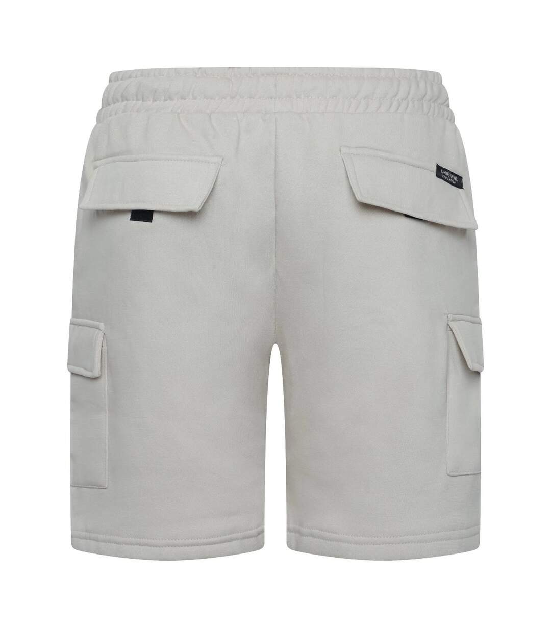 Short À Poches Bardon Homme Gris Pâle Crosshatch-2