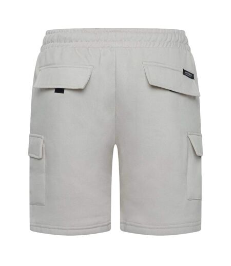 Short À Poches Bardon Homme Gris Pâle Crosshatch