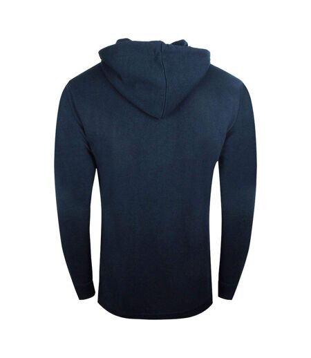 Mens Reversed Logo Hoodie Navy Cavalli Class