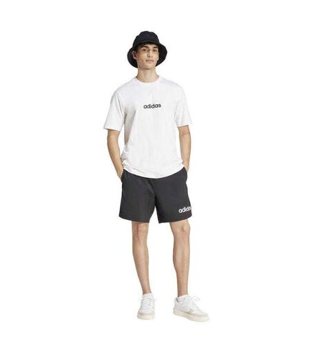 T-shirt Style Linéaire Homme Blanc Adidas