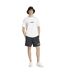 T-shirt Style Linéaire Homme Blanc Adidas-4