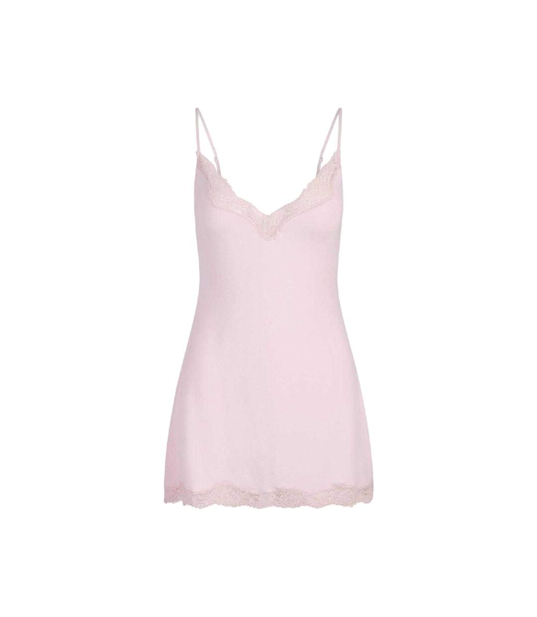 Womens/ladies Lace Trim Nightie Bloom Skims-2