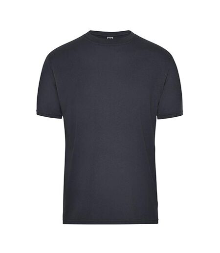 T-shirt Bio Workwear Homme Carbone James And Nicholson