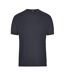 T-shirt Bio Workwear Homme Carbone James And Nicholson-1