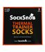12 Pairs Mens Thermal Winter Invisible Low Cut Trainer Socks-2