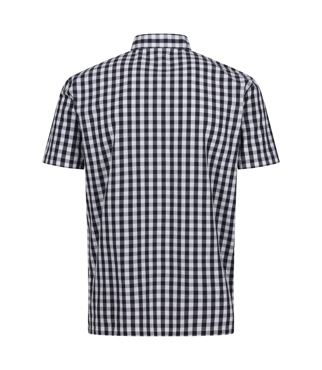 Mens denmoor checked shirt navy/white Regatta-2