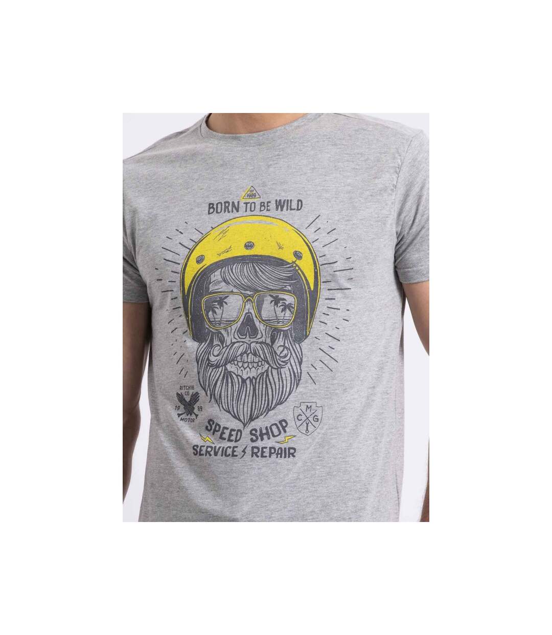 T-shirt col rond NOSHOP