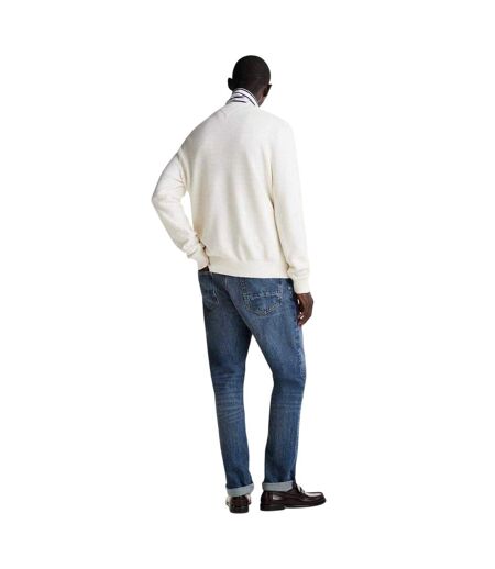 Pull Homme Blanc Cassé Tommy Hilfiger