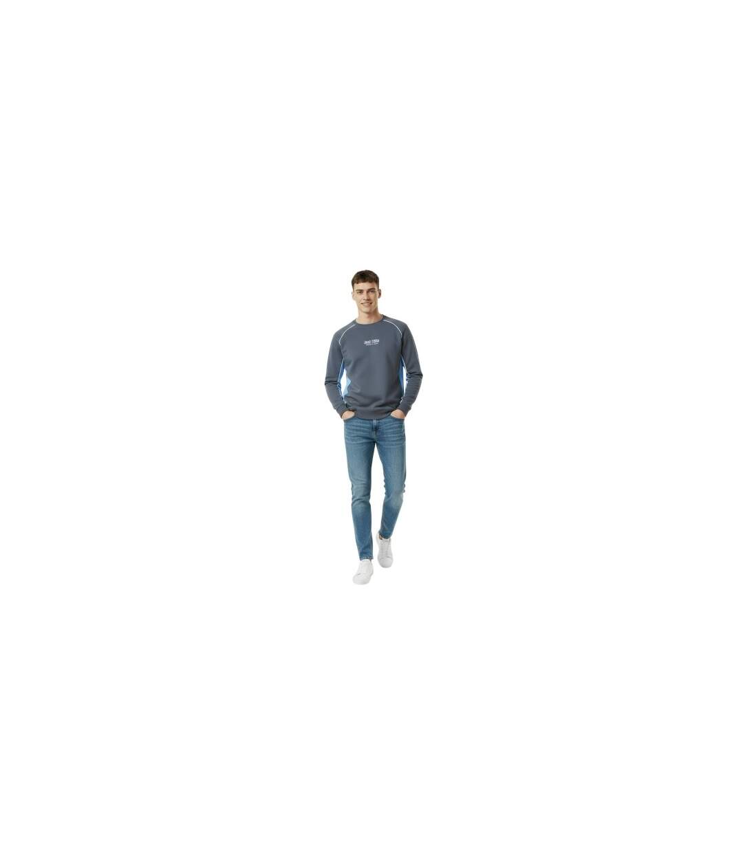 Pull Motif/style Détail Rayé Homme Bleu Nuit Jack Wills-1