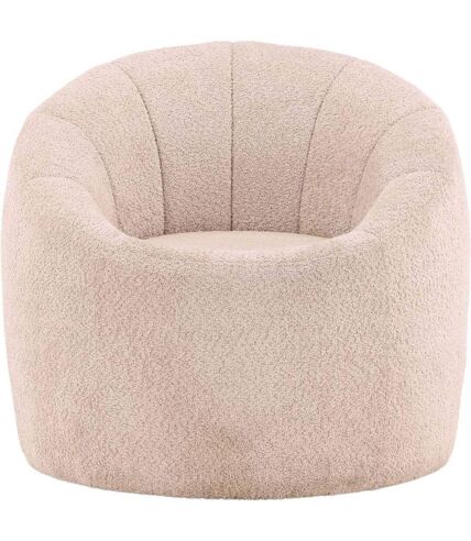 Fauteuil en bouclette Warren