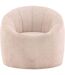 Fauteuil en bouclette Warren