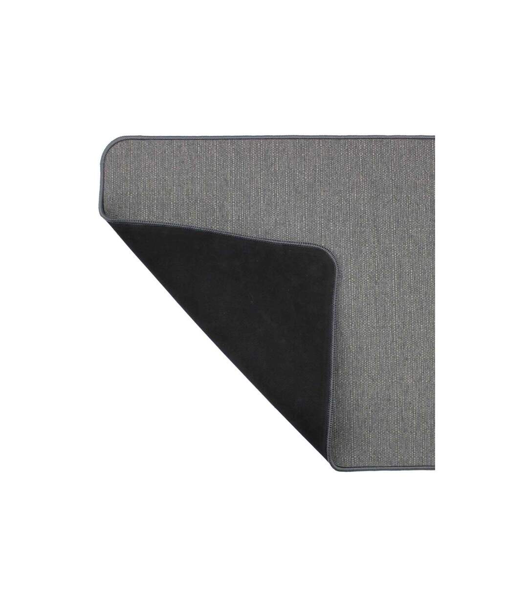 Tapis Déco Tissé Uni Manea 45x120cm Gris-2