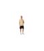 Mens Fleece Sweat Shorts Black Hugo-1