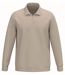 Pull col polo - Homme - PATS901 - beige ivoire-1