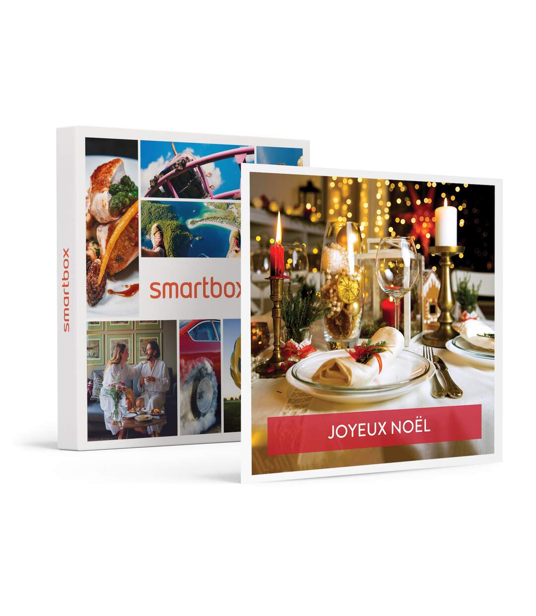 Coffret cadeau de Noël : 1 dîner avec boisson pour 2 - SMARTBOX - Coffret Cadeau Gastronomie-1