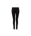 Womens/ladies leggings black/white SF-1