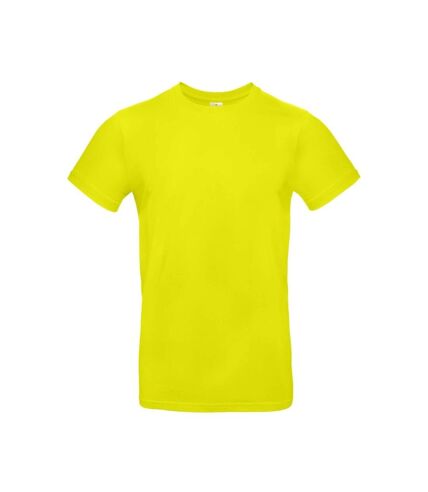 T-shirt homme jaune fluo B&C