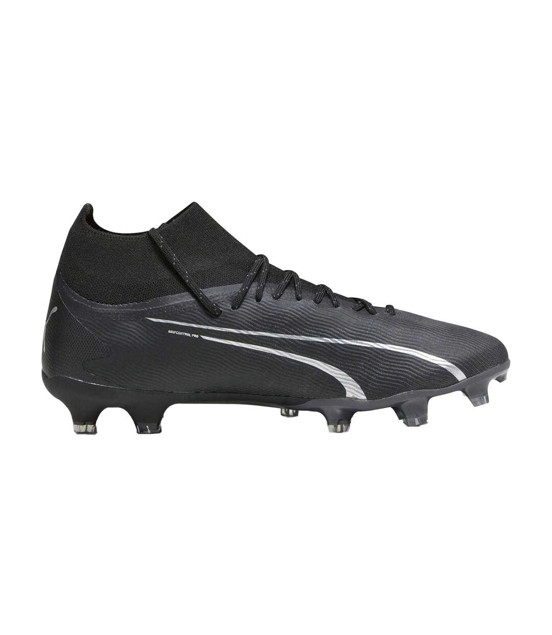Chaussures De Foot Pour Terrain Ferme Ultra Pro Homme Noir Puma-1
