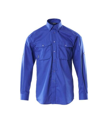 Mens Crossover Mesa Shirt Royal Blue Mascot