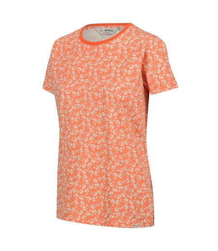Regatta - T-shirt ORLA KIELY - Femme (Mandarine) - UTRG9306