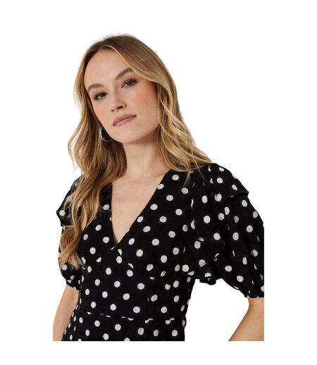 Robe mi-longue femme noir Dorothy Perkins