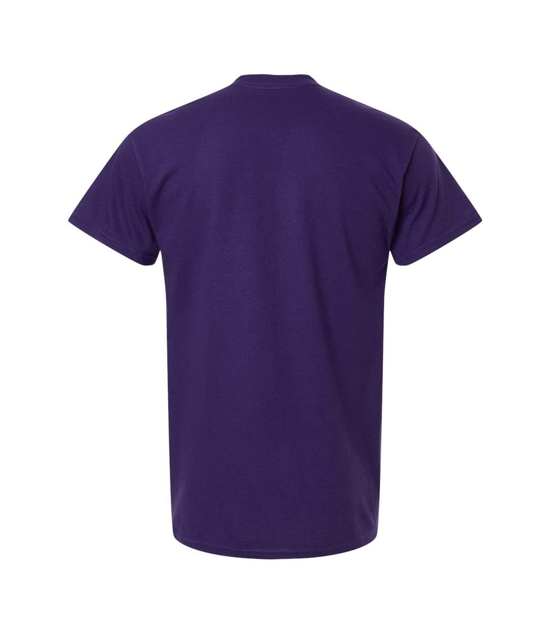 Unisex Adult Heavy Cotton T-shirt Fan Dark Purple Gildan-2