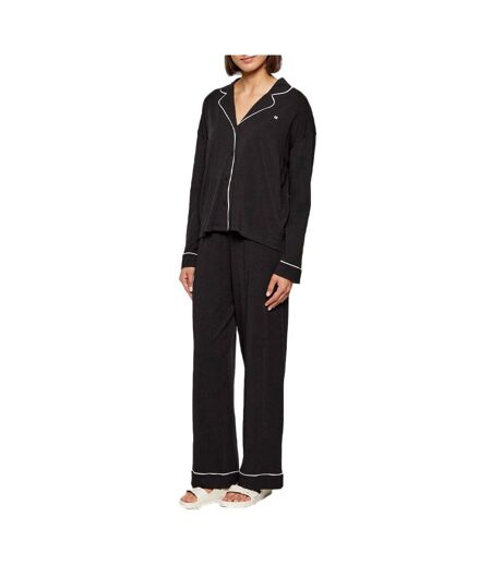 Pyjama noir femme tommy hilfiger uw0uw06142