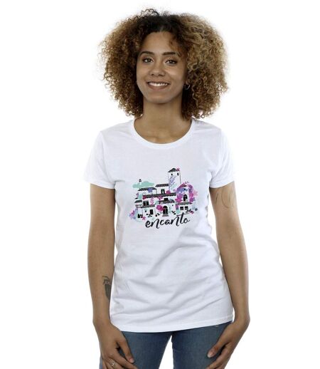 Disney T-shirt en coton Encanto Casita Femme/Femme (Blanc) - UTBI19570