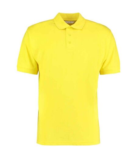 Polo klassic homme jaune clair Kustom Kit