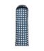 Mid Season Checked Left Zip Sleeping Bag One Size Dark Blue Mountain Warehouse-1