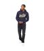 Sweat À Capuche Jampstead Homme Bleu Marine Crosshatch-4