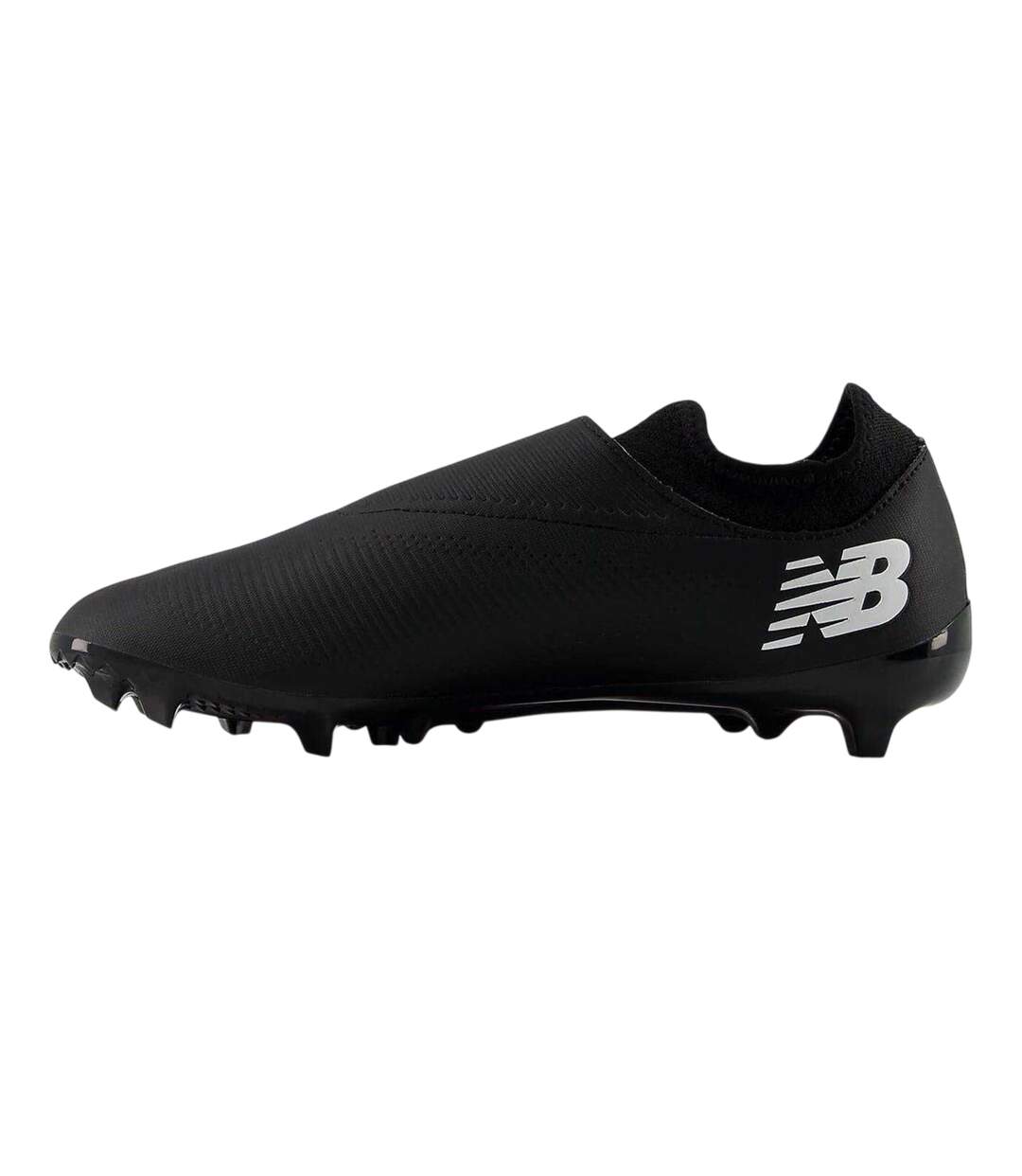 Chaussures De Foot Pour Terrain Ferme Tekela Team Homme Noir Blanc New Balance-2